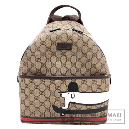 GUCCI 782708 Children's GG Supreme Dog Ewan Roberts Backpack Â· Daypack PVC Ladies [Used]