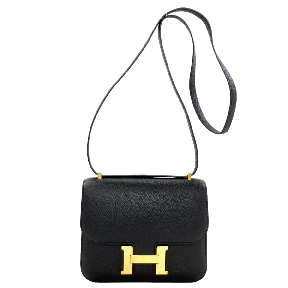 HERMES Constance Mini 18 Gold Hardware Shoulder Bag Epsom Ladies [Used]
