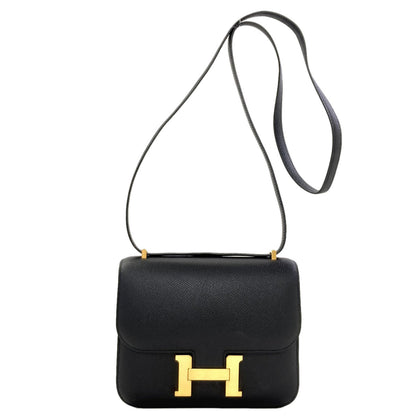 HERMES Constance Mini 18 Gold Hardware Shoulder Bag Epsom Ladies [Used]