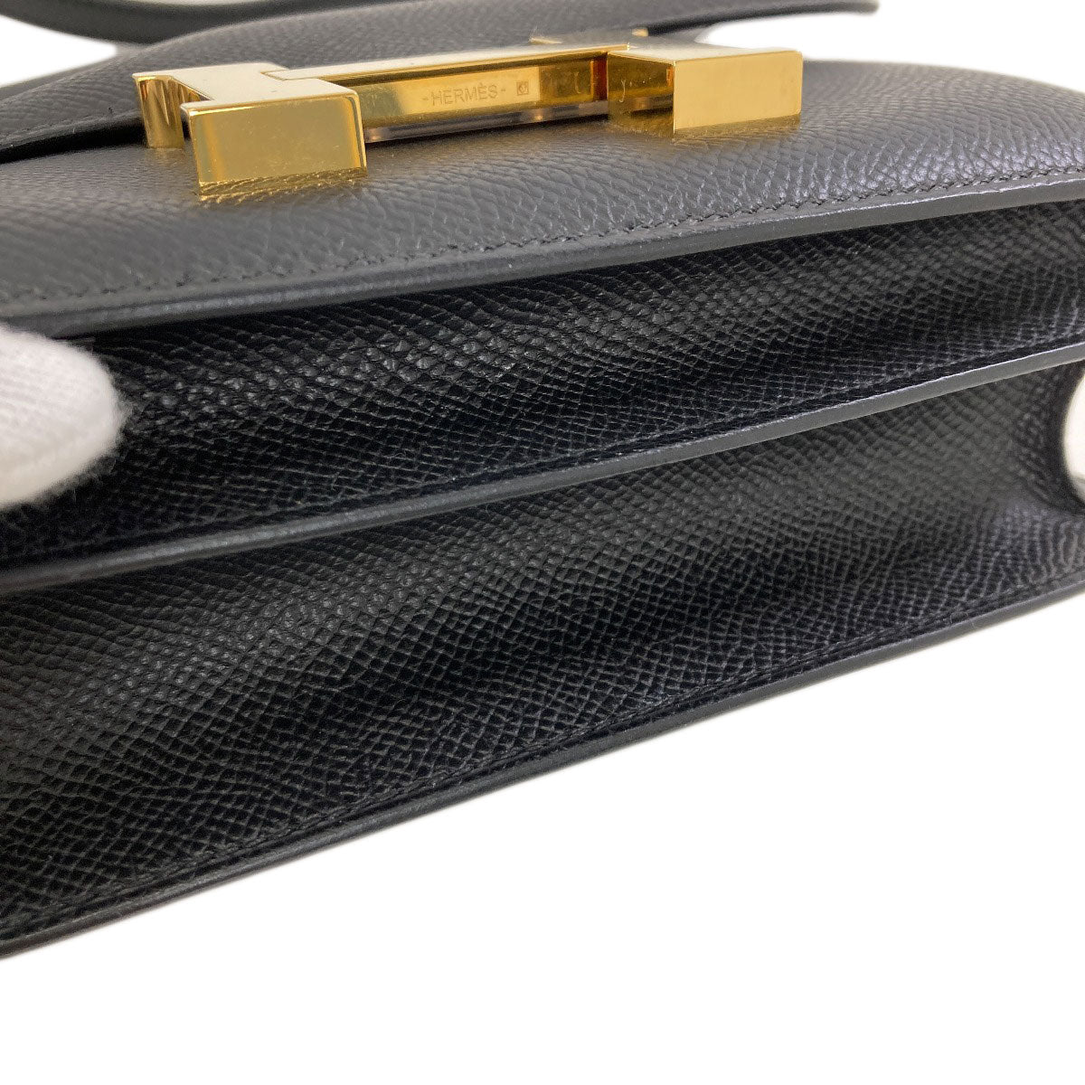 HERMES Constance Mini 18 Gold Hardware Shoulder Bag Epsom Ladies [Used]