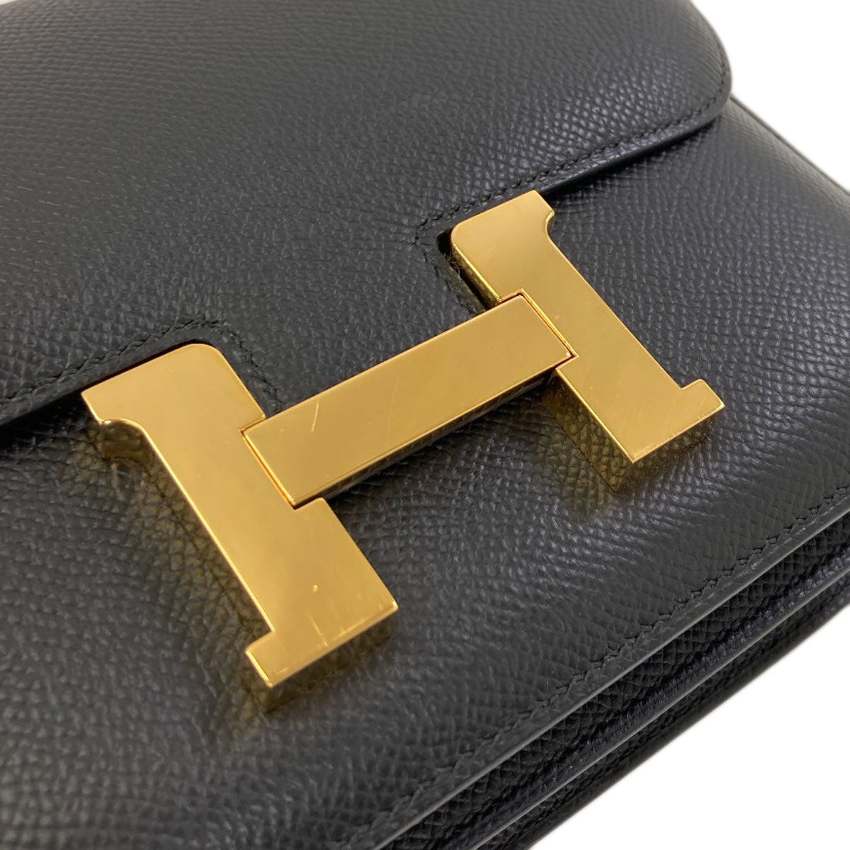 HERMES Constance Mini 18 Gold Hardware Shoulder Bag Epsom Ladies [Used]