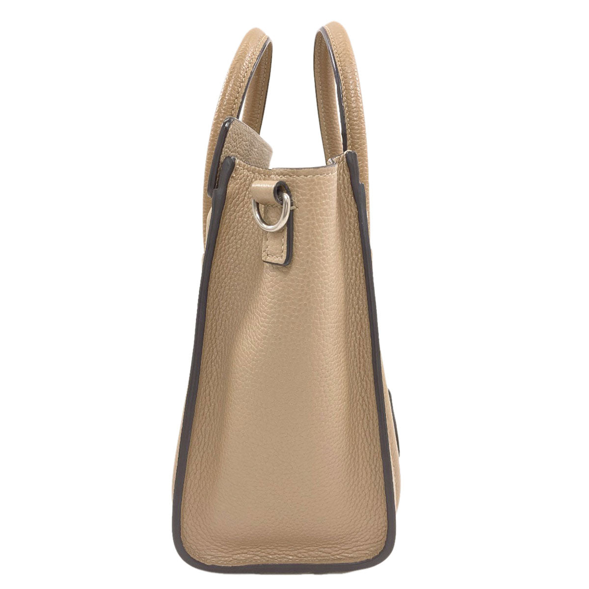 CELINE Luggage nano 2 WAY Handbag Calf Ladies [Used]