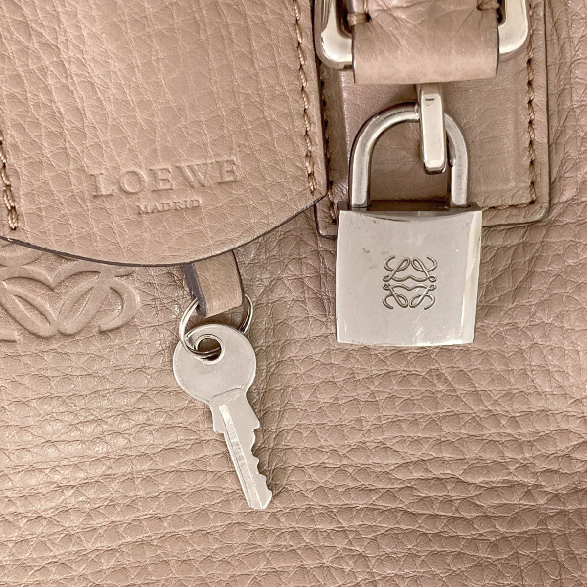 LOEWE Amazona Handbag Calf Ladies [Used]