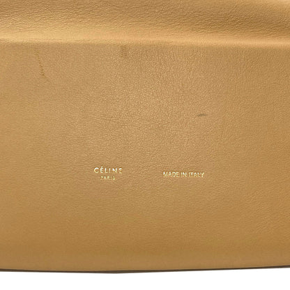 CELINE Small drawstring Shoulder Bag Calf Ladies [Used]