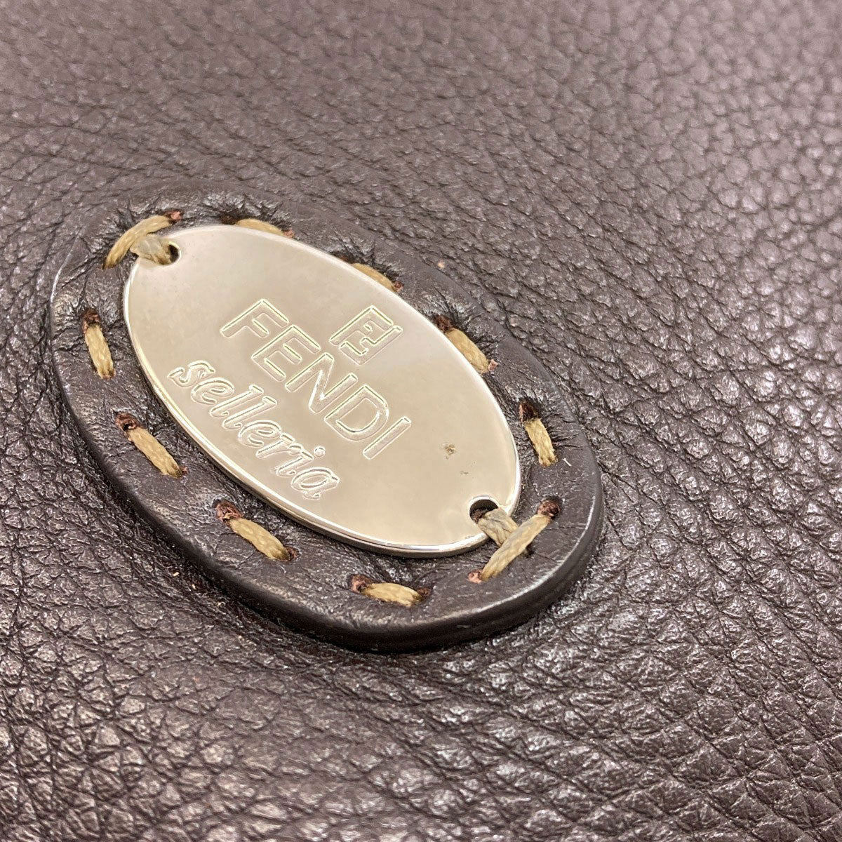 FENDI Seleria 2WAY Handbag Leather Ladies [Used]