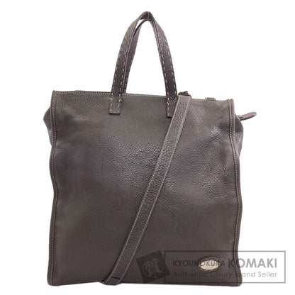 FENDI Seleria 2WAY Handbag Leather Ladies [Used]