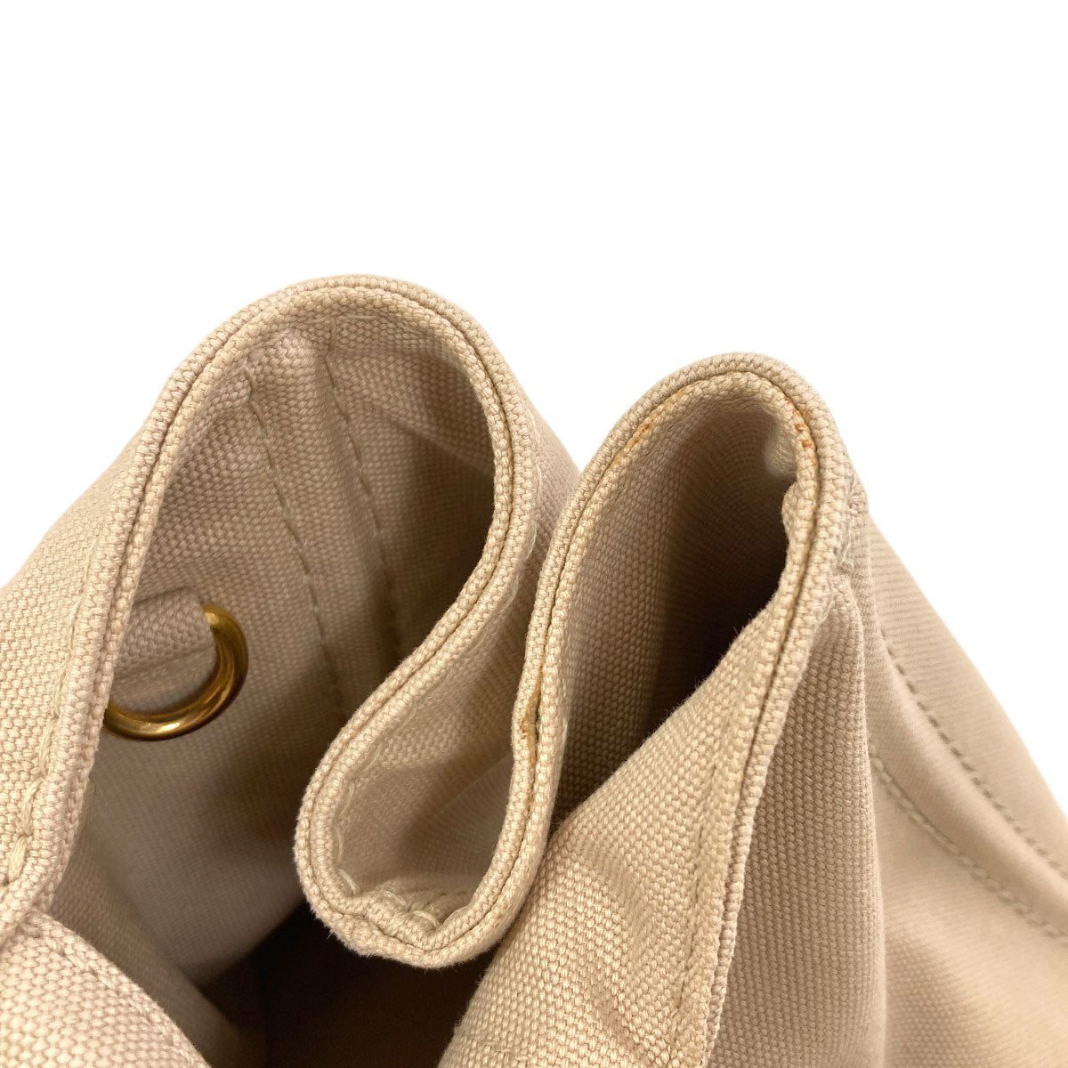 PRADA BN2642 Canapa 2WAY Handbag Canvas Ladies [Used]
