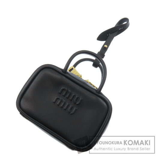 MIUMIU 5NR036 Bag charm key ring Calf Ladies [Used]