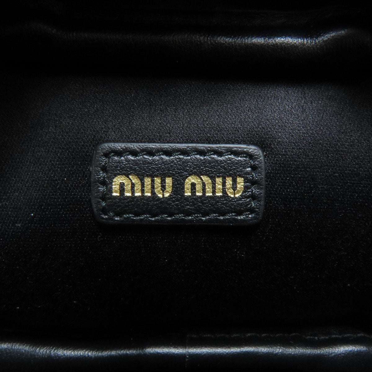 MIUMIU 5NR036 Bag charm key ring Calf Ladies [Used]