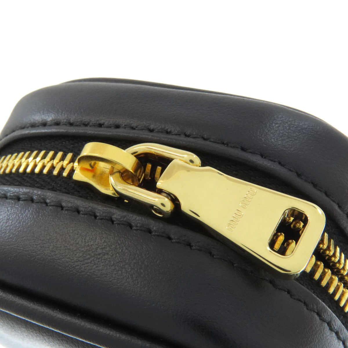 MIUMIU 5NR036 Bag charm key ring Calf Ladies [Used]