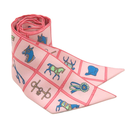 HERMES Twilly Scarf Silk Ladies [Used]
