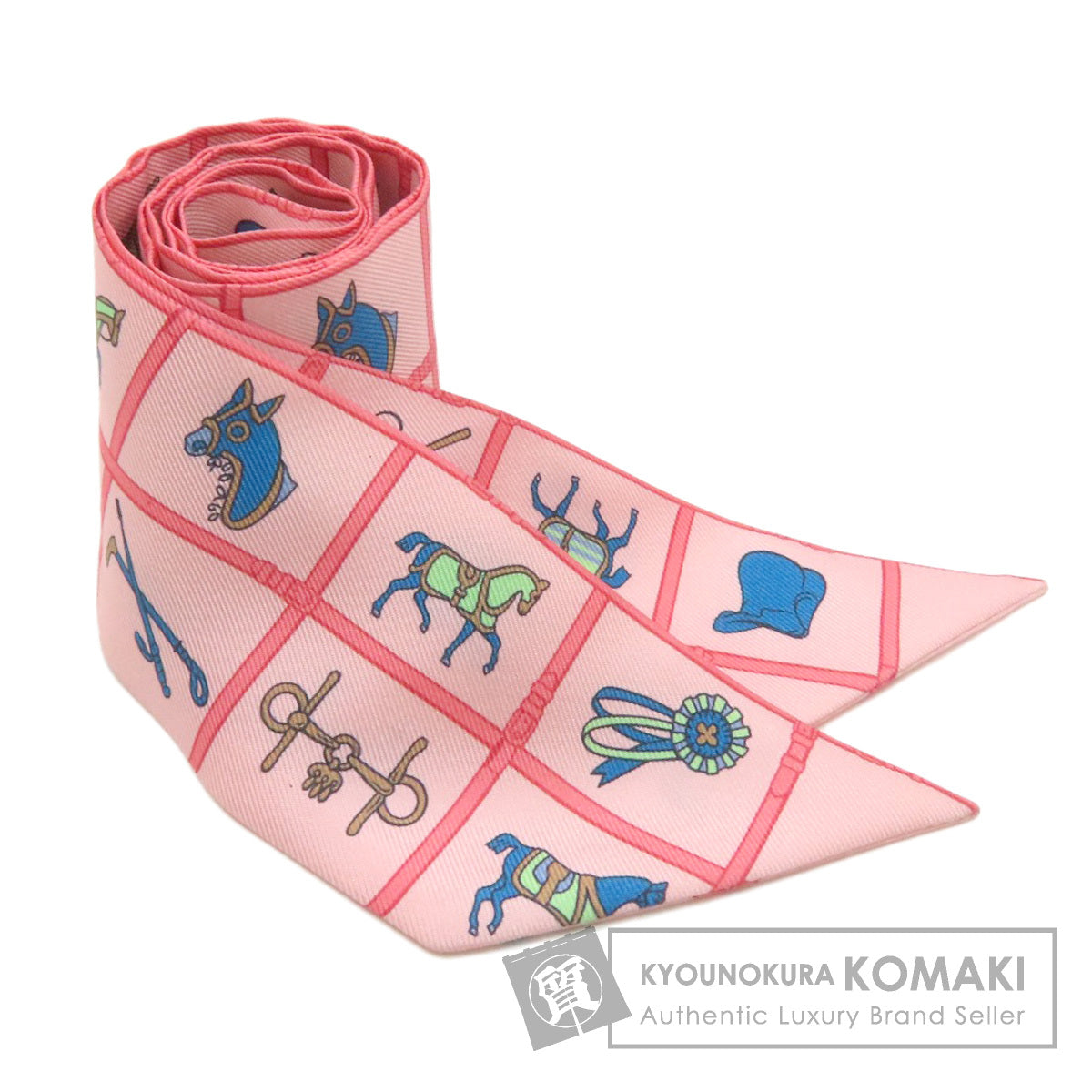 HERMES Twilly Scarf Silk Ladies [Used]