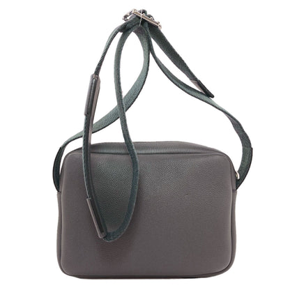 LOEWE Military Messenger Bag XS Anagram Shoulder Bag Calf mens [Used]