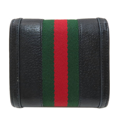 GUCCI 598662 Ofidia Bifold Wallet with Coin Pocket Leather Ladies [Used]