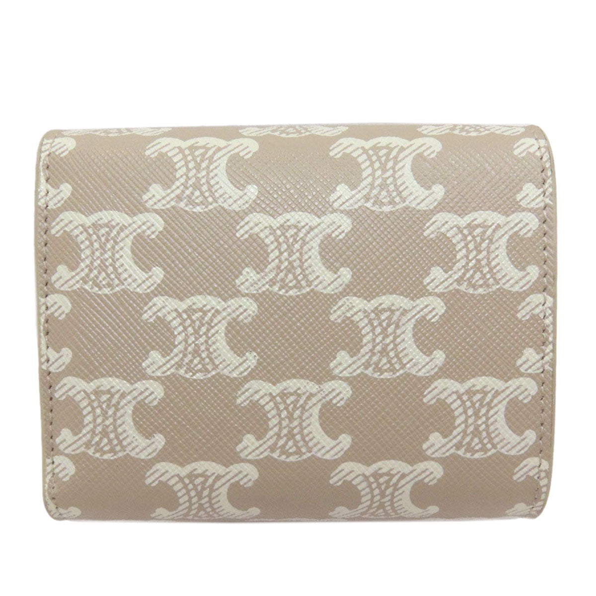 CELINE Small flap wallet Tri-fold wallet (with Coin Pocket) Leather Ladies [Used]