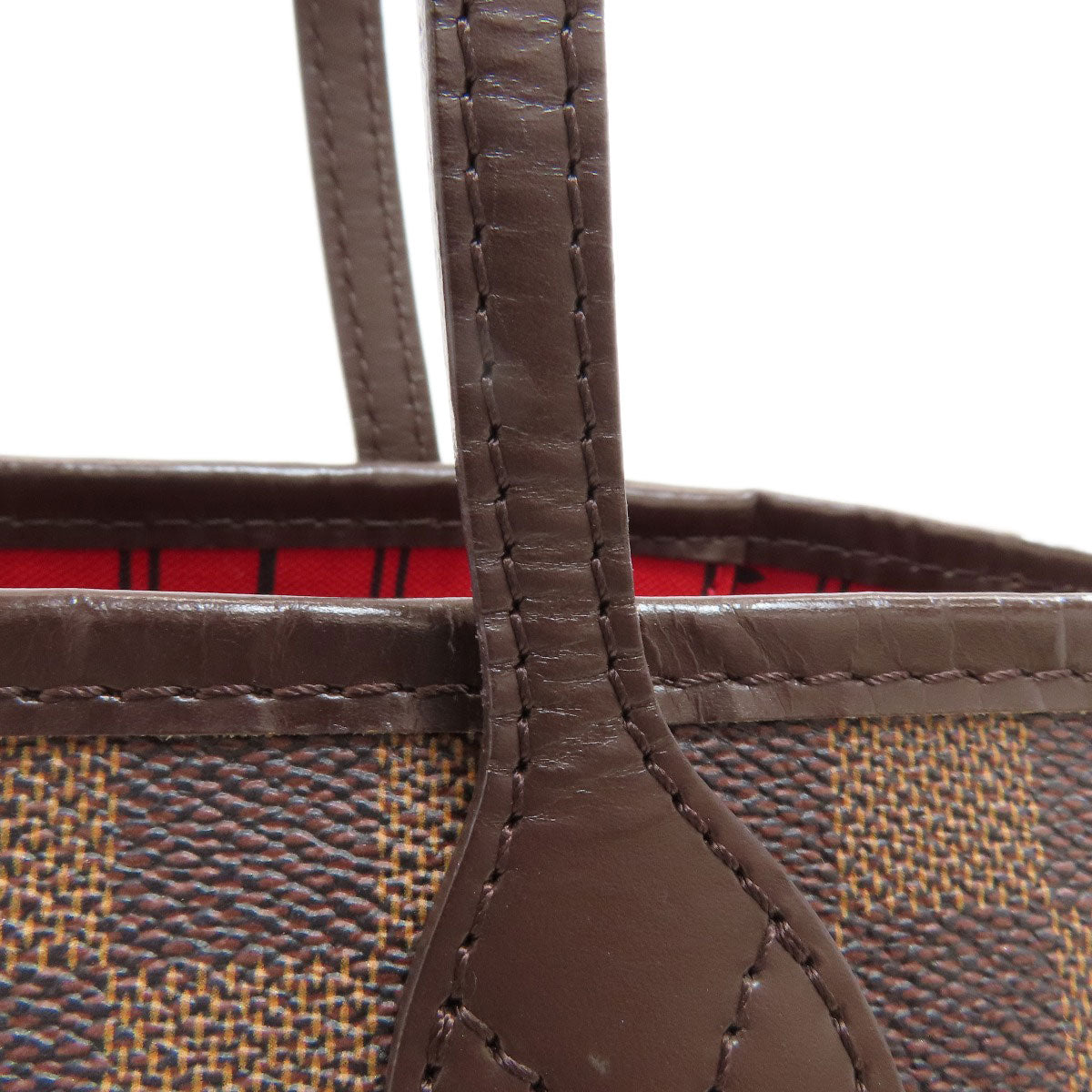 LOUIS VUITTON N51109 Neverfull PM Tote Bag Damier canvas Ladies [Used]