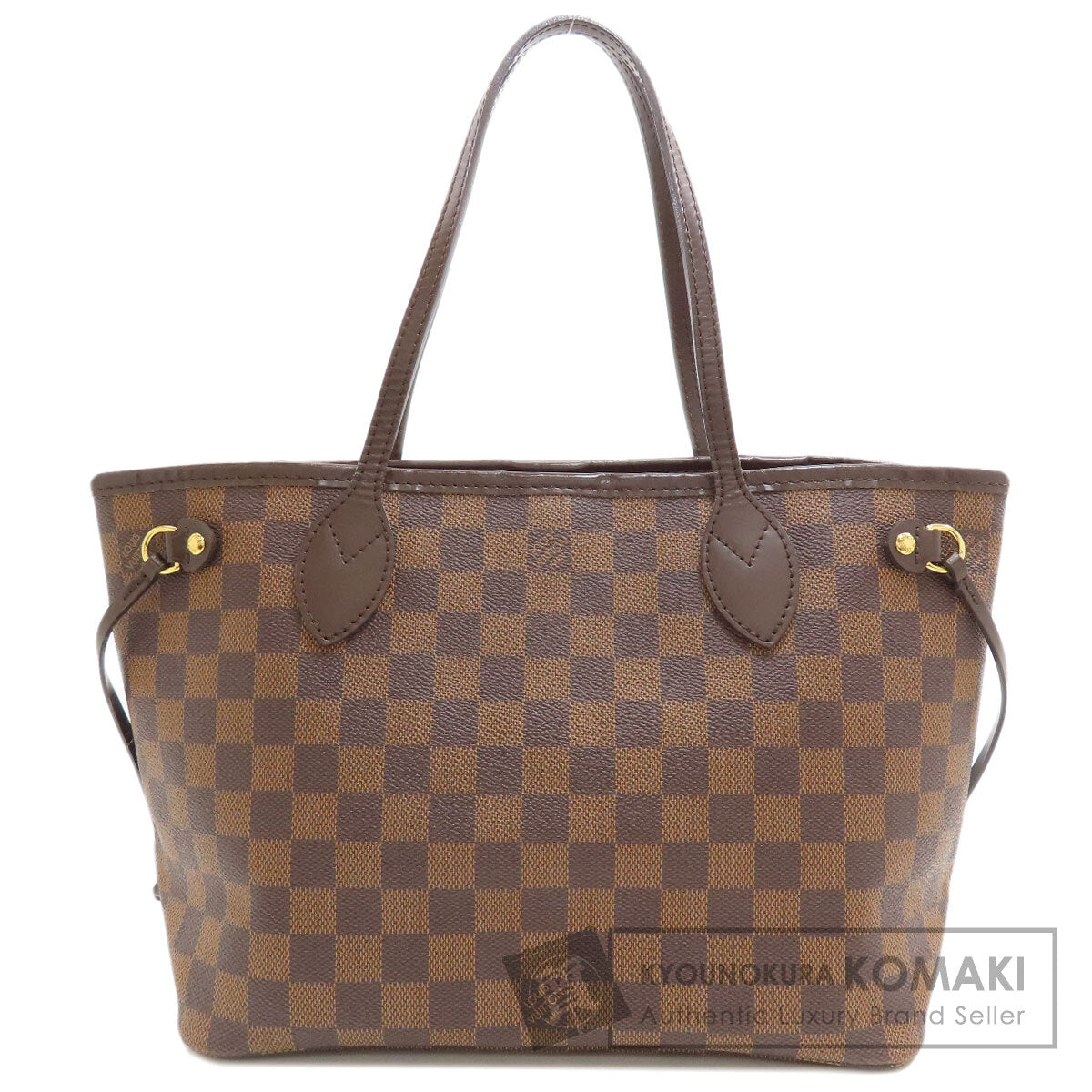 LOUIS VUITTON N51109 Neverfull PM Tote Bag Damier canvas Ladies [Used]