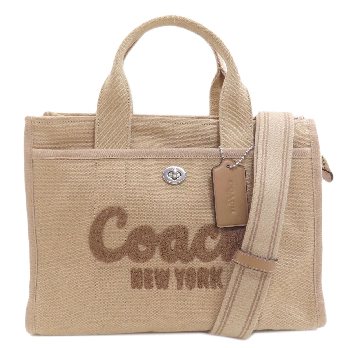 COACH CP158 Cargo Tote 2WAY Tote Bag Canvas Ladies [Used]