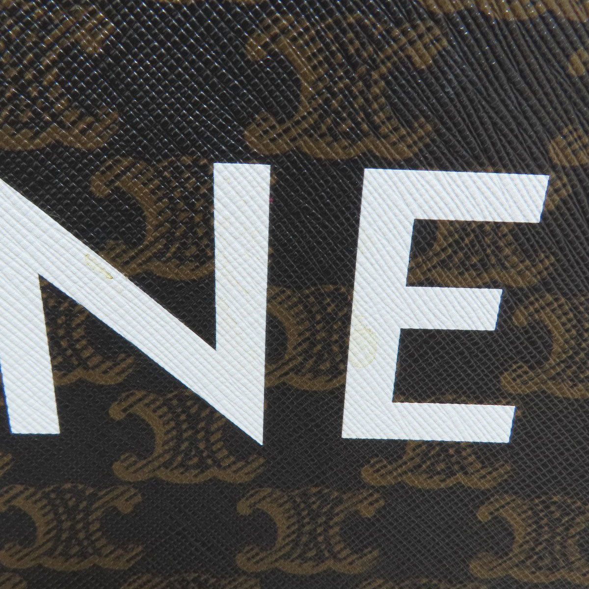 CELINE Vertical Cabas Triomphe 2WAY Tote Bag PVC Ladies [Used]