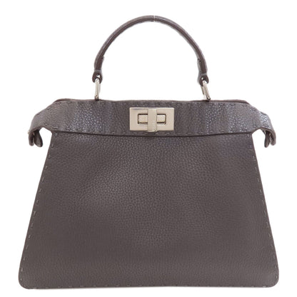 FENDI Peekaboo iSeeU Selleria 2WAY Handbag Calf Ladies [Used]
