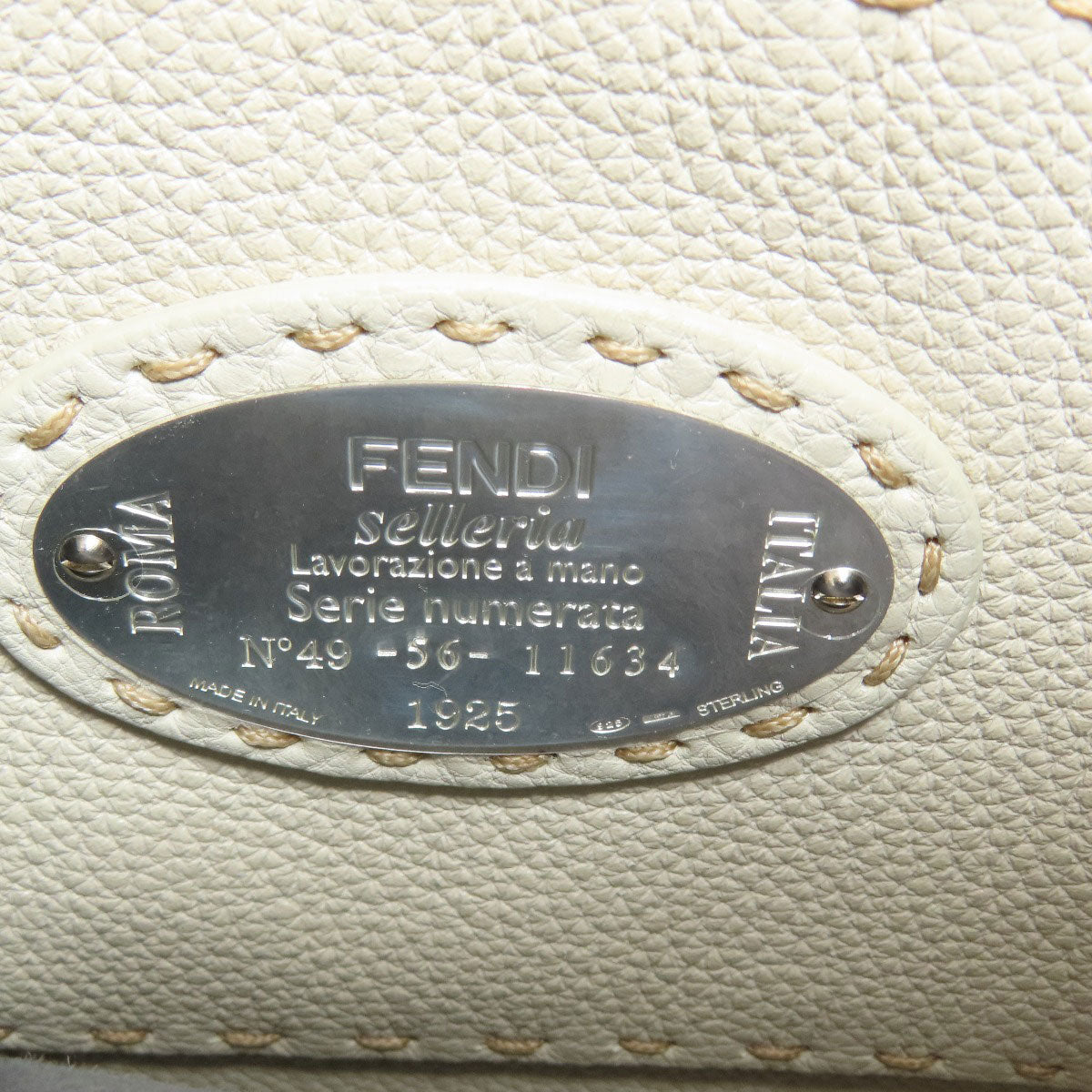 FENDI Peekaboo iSeeU Selleria 2WAY Handbag Calf Ladies [Used]
