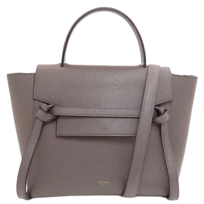 CELINE Micro 2WAY Belt Bag Handbag Calf Ladies [Used]