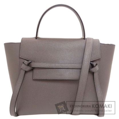 CELINE Micro 2WAY Belt Bag Handbag Calf Ladies [Used]
