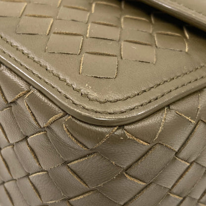 BOTTEGA VENETA Almuna Intrecciato Handbag Calf Ladies [Used]