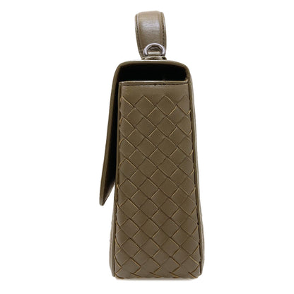 BOTTEGA VENETA Almuna Intrecciato Handbag Calf Ladies [Used]