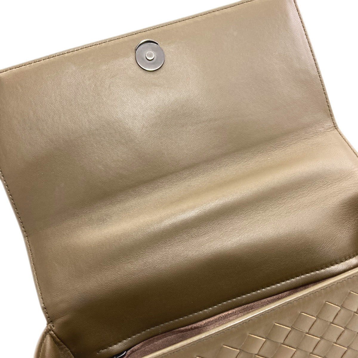 BOTTEGA VENETA Almuna Intrecciato Handbag Calf Ladies [Used]