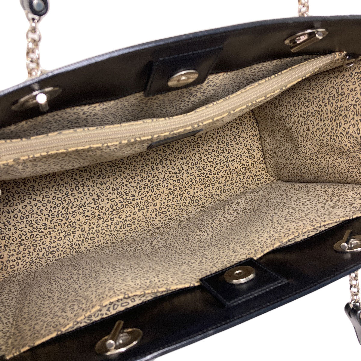 CARTIER PANTHERE Tote Bag Leather Ladies [Used]