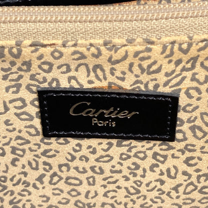 CARTIER PANTHERE Tote Bag Leather Ladies [Used]