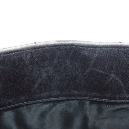 CHANEL Matelasse SilverHardware Tote Bag Enamel Ladies [Used]