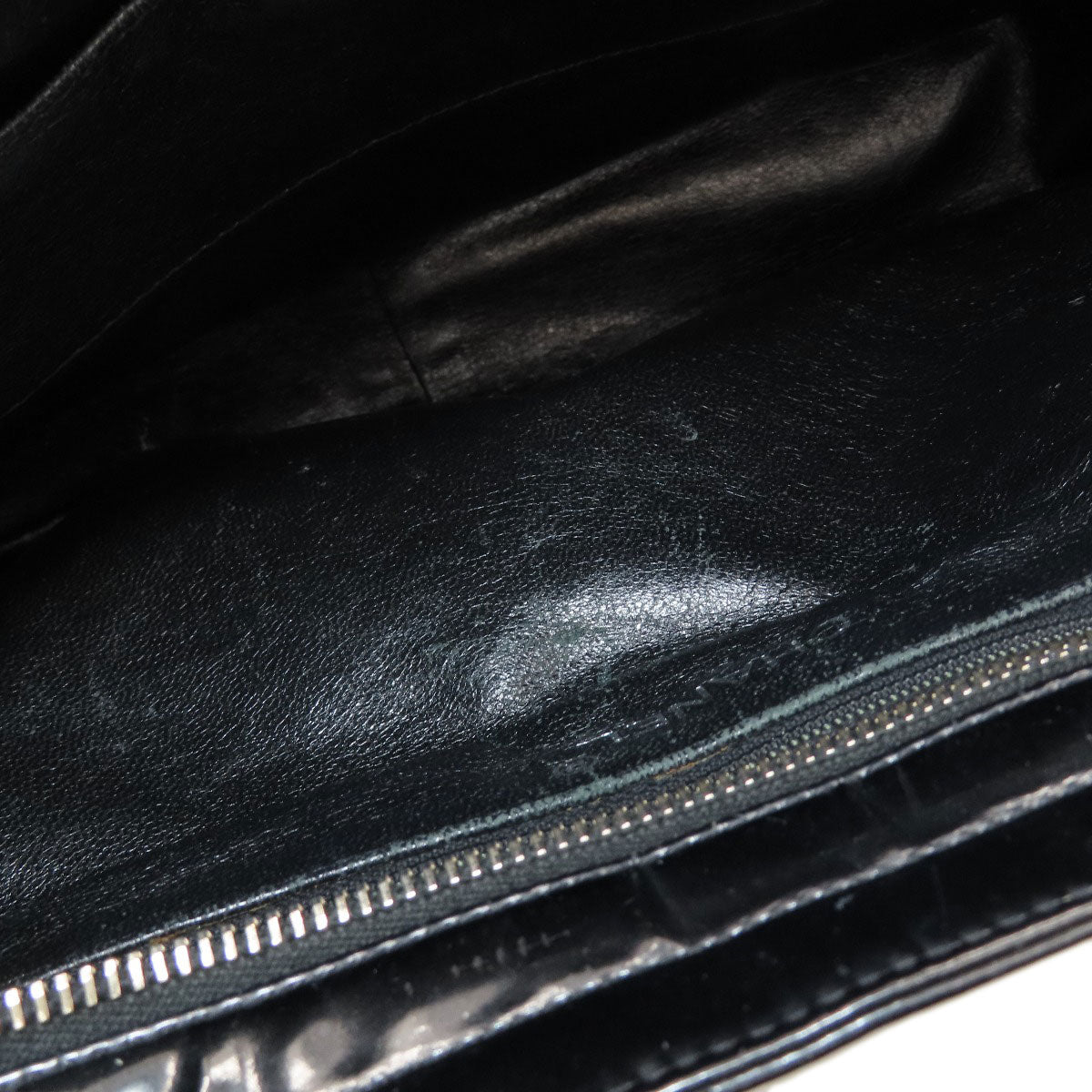 CHANEL Matelasse SilverHardware Tote Bag Enamel Ladies [Used]