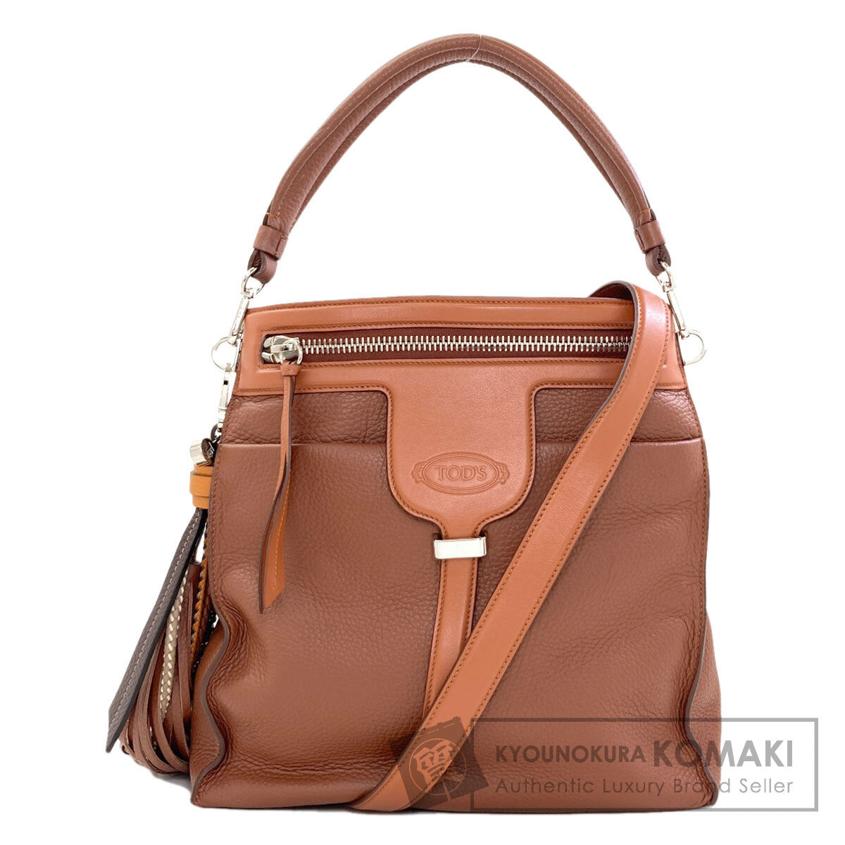 TODS 2WAY Handbag Leather Ladies [Used]
