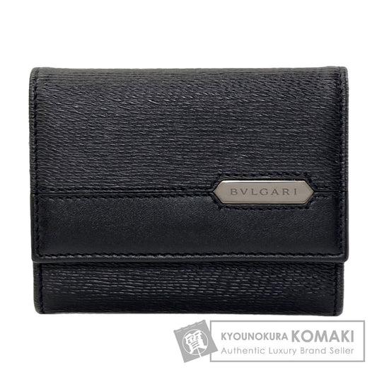 BVLGARI Serpenti Scalier Man Card Case Leather Ladies [Used]