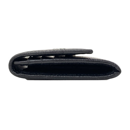 BVLGARI Serpenti Scalier Man Card Case Leather Ladies [Used]