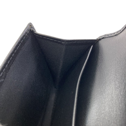 BVLGARI Serpenti Scalier Man Card Case Leather Ladies [Used]