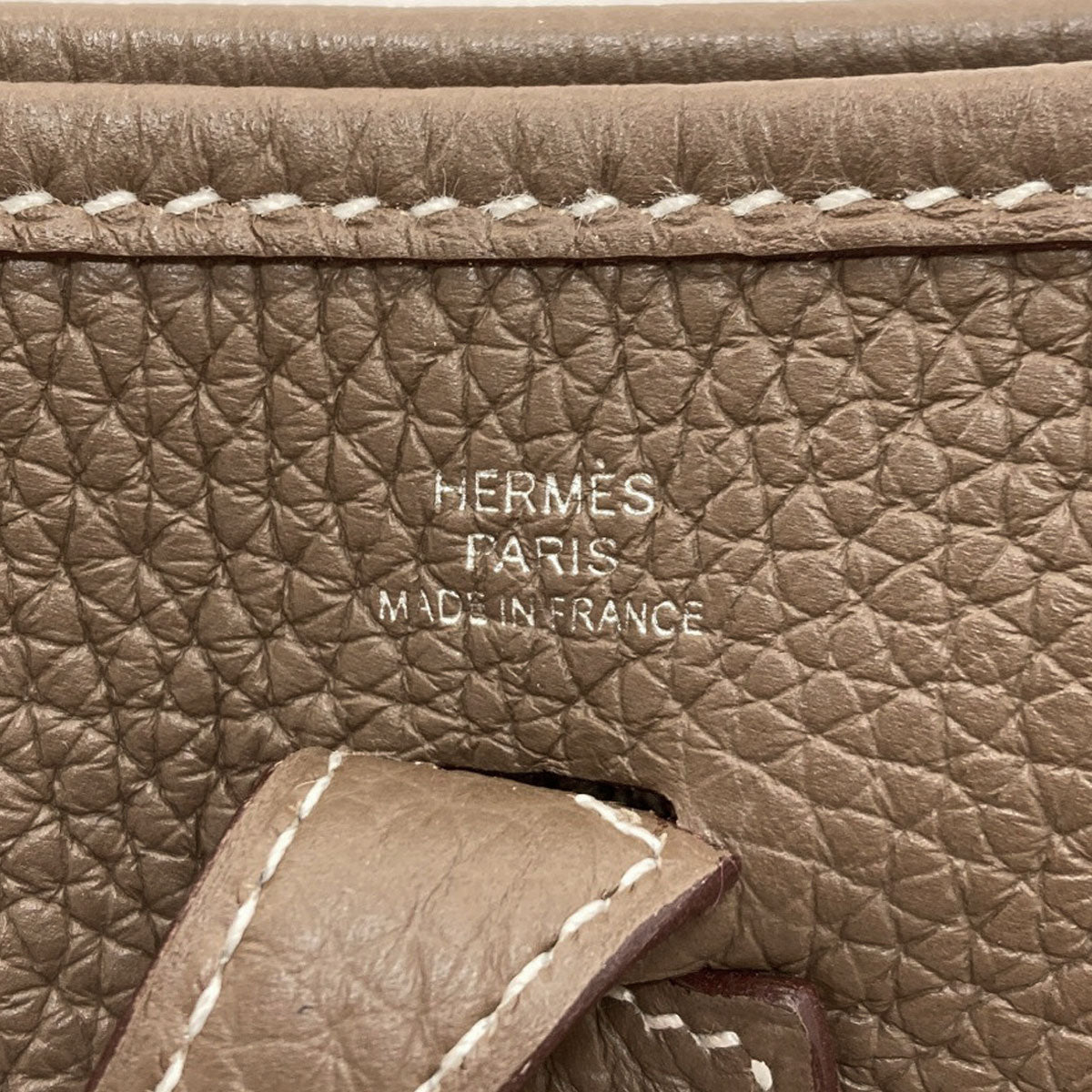 HERMES EvelyneTPM SilverHardware Shoulder Bag Taurillon Clemence Ladies [Used]