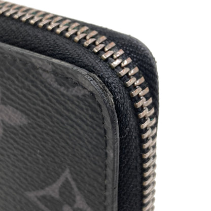 LOUIS VUITTON M80426 Zippy Compact Wallet Bifold Wallet with Coin Pocket Monogram Eclipse mens [Used]