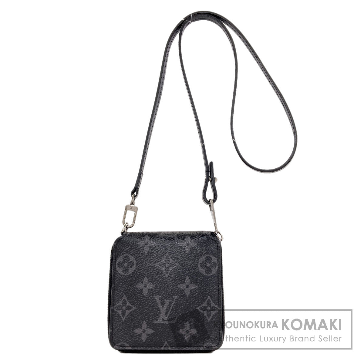 LOUIS VUITTON M80426 Zippy Compact Wallet Bifold Wallet with Coin Pocket Monogram Eclipse mens [Used]