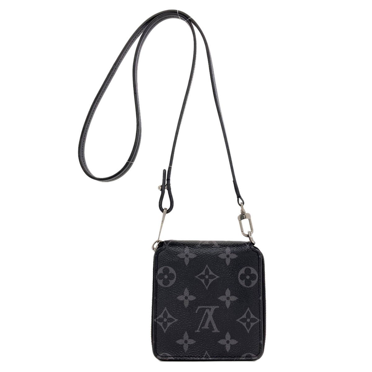 LOUIS VUITTON M80426 Zippy Compact Wallet Bifold Wallet with Coin Pocket Monogram Eclipse mens [Used]