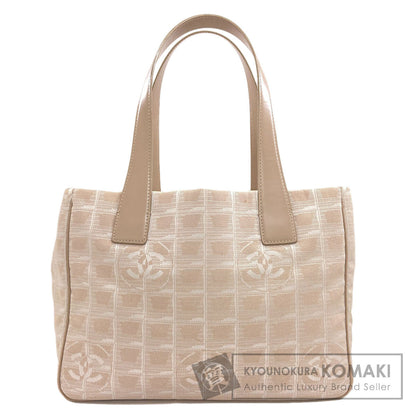 CHANEL New Travel Line PM Tote Bag Nylon jacquard Ladies [Used]