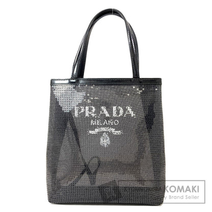 PRADA Spangle Mesh Handbag Spangle Ladies [Used]