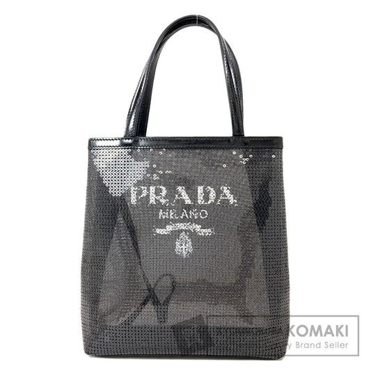 PRADA Spangle Mesh Handbag Spangle Ladies [Used]