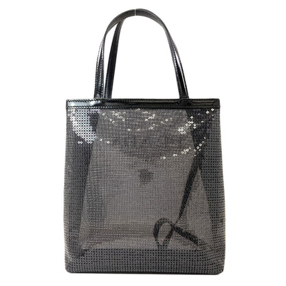 PRADA Spangle Mesh Handbag Spangle Ladies [Used]