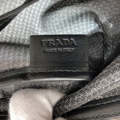 PRADA Spangle Mesh Handbag Spangle Ladies [Used]