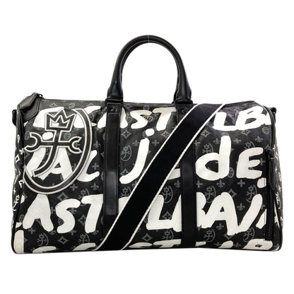 JC de CASTELBAJAC Yaris 2WAY Boston bag Leather Ladies [Used]