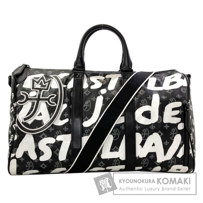 JC de CASTELBAJAC Yaris 2WAY Boston bag Leather Ladies [Used]