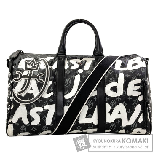 JC de CASTELBAJAC Yaris 2WAY Boston bag Leather Ladies [Used]